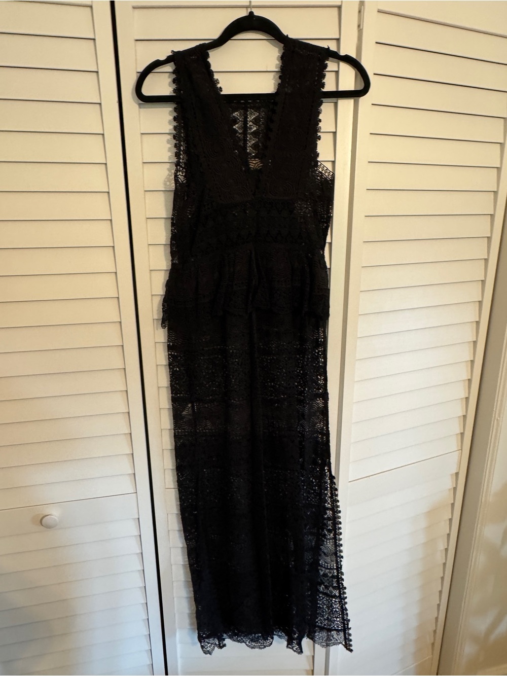 Ulla Johnson Lilia sheer crochet maxi dress - Picture 4 of 7